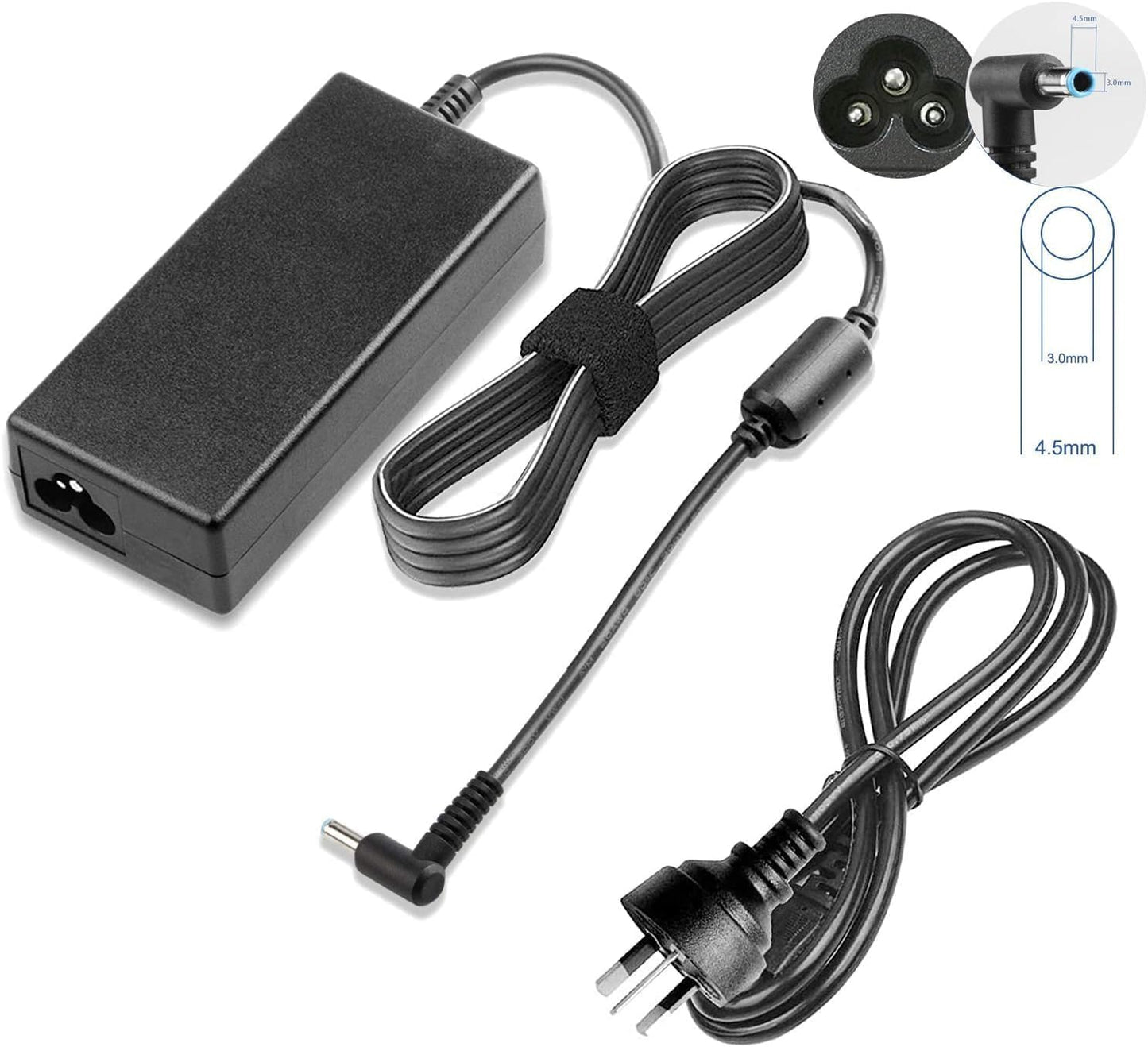 65W AC Adapter Charger for HP Chromebook, Stream, X360, Pavilion DEMO