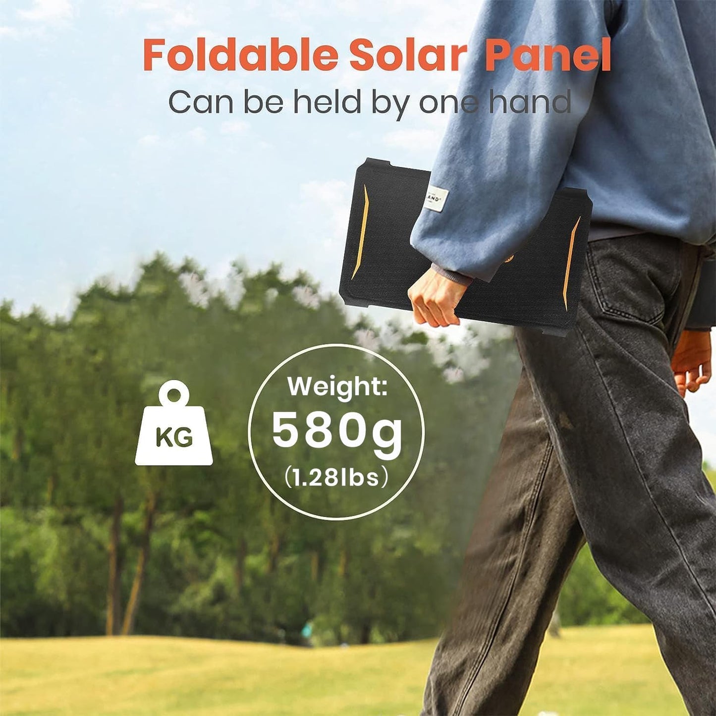FlexSolar 30W Portable Solar Charger Foldable ETFE Panel USB-A/C QC3.0 DEMO
