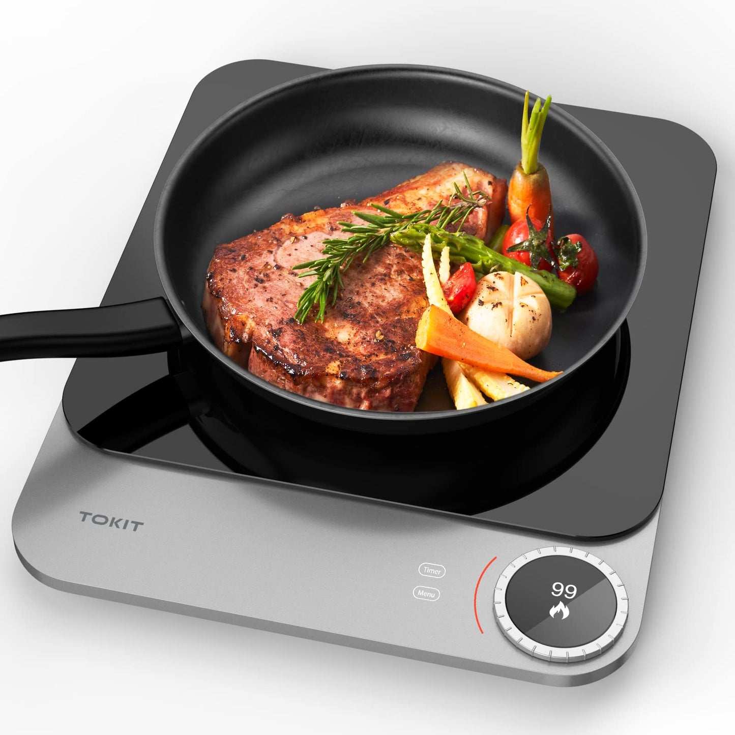 TOKIT Portable Induction Hob Pro 2100W Electric Countertop Cooktop Burner DEMO