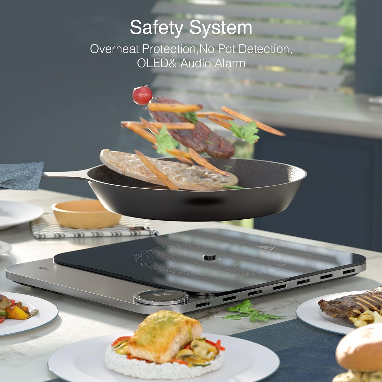 TOKIT Portable Induction Hob Pro 2100W Electric Countertop Cooktop Burner DEMO