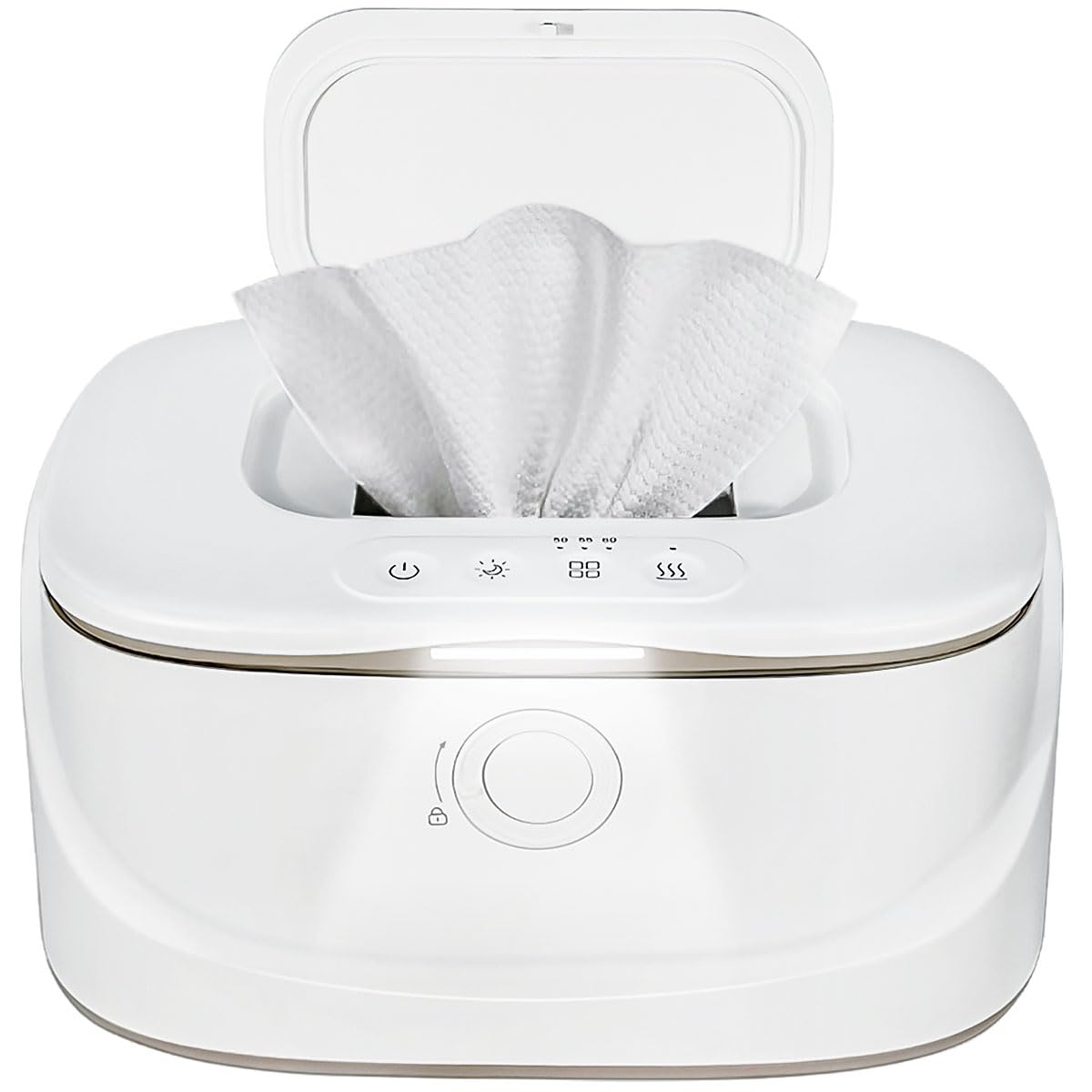 Soft, Gentle Wipe Warmer with Pop-Up Holder - Easily Dispenses Baby Wipes DEMO