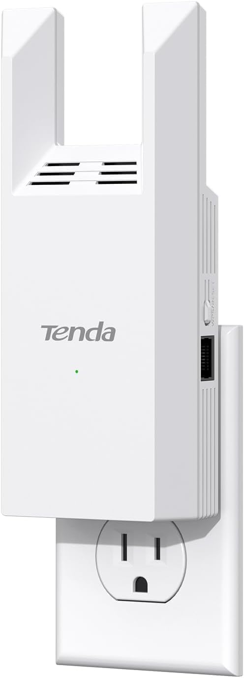 Tenda AC1200 Dual Band WiFi Range Extender with Gigabit Ethernet Port - Boost