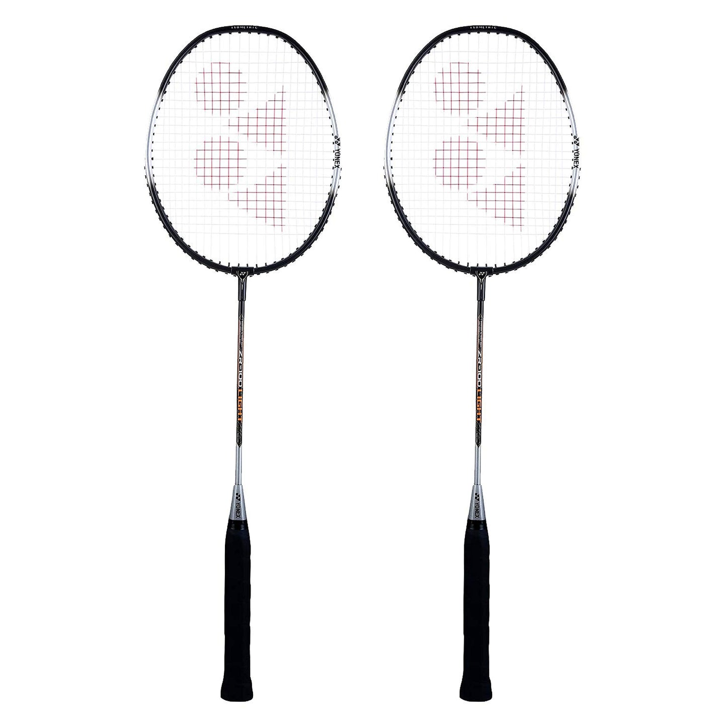 YONEX Lightweight Aluminum Blend Badminton Rackets Set of 2 Multicoloured NEW