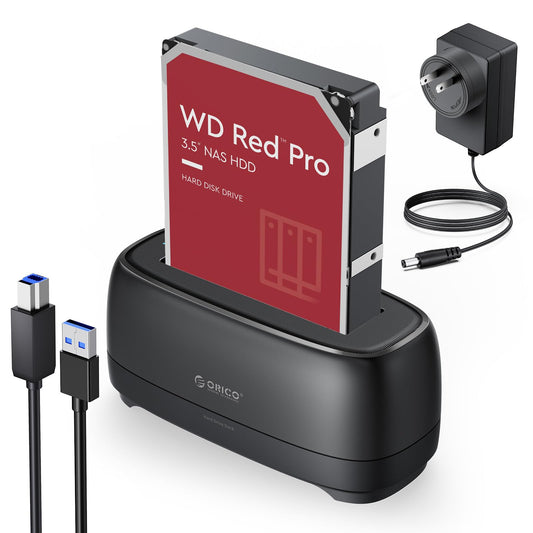 ORICO USB 3.0 External Hard Drive Docking Station for 2.5/3.5 Inch HDD SSD DEMO