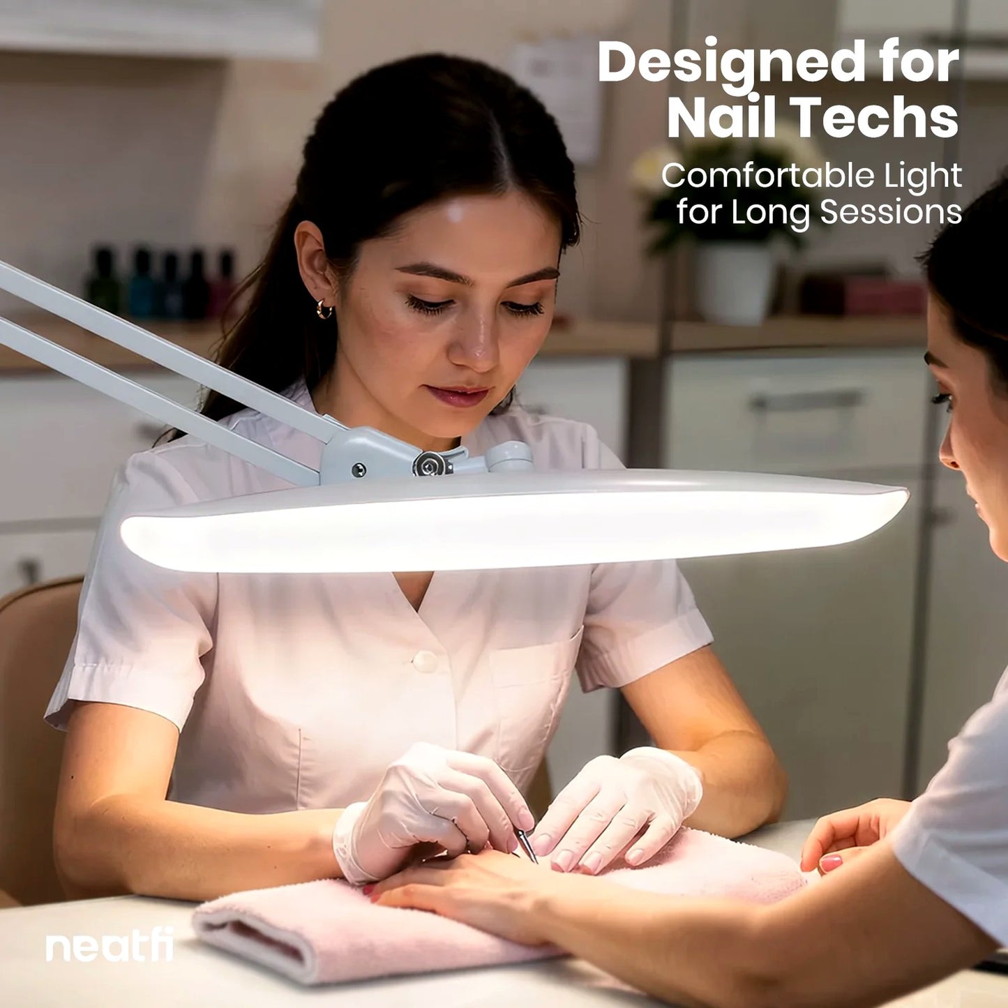 Neatfi 2200 Lumen Ultra-Bright LED Task Lamp for Desk, Bright White DEMO