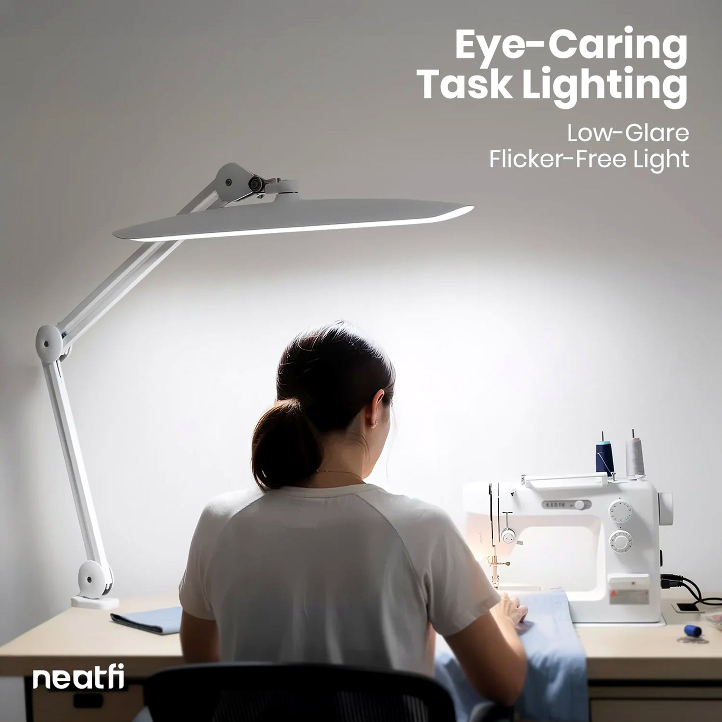 Neatfi 2200 Lumen Ultra-Bright LED Task Lamp for Desk, Bright White DEMO