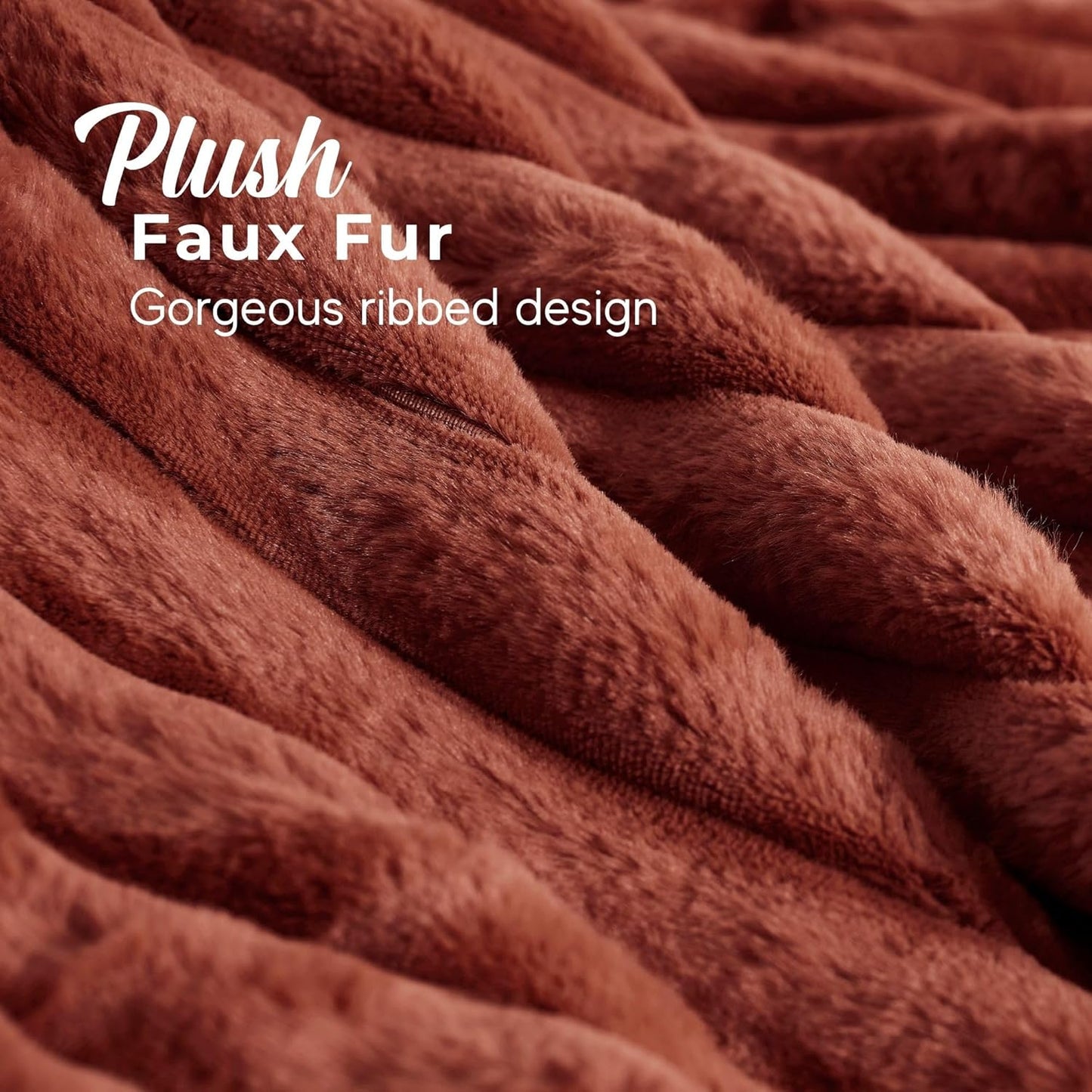 Dreamaker Embossed Throws Fleece Electric Heated Throw Blanket Rust Size DEMO