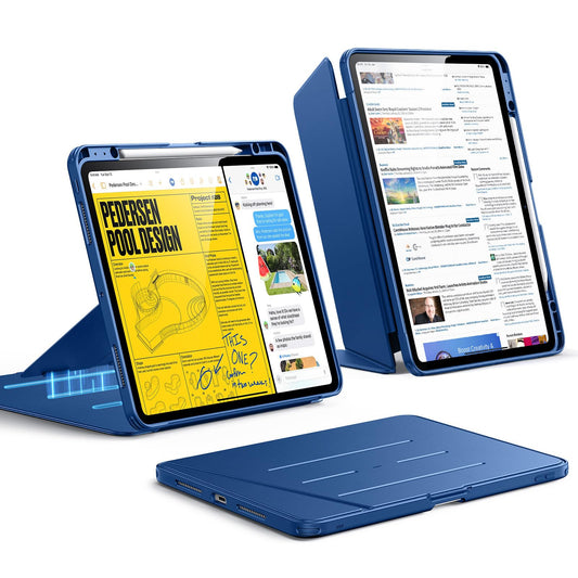 ESR Protective Tablet Case for iPad Pro 13 Inch, Blue, Shockproof Cover DEMO