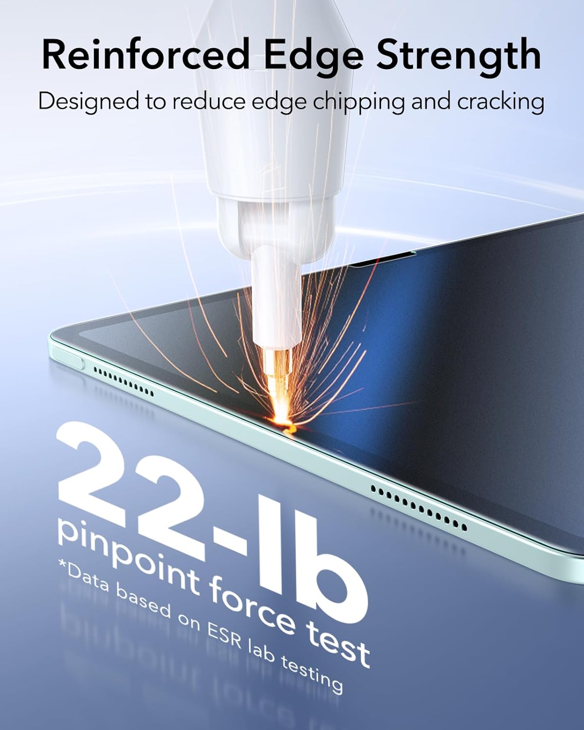 ESR Clear Screen Protectors for New iPad Air 11 Inch Tablet, 1 Pack,