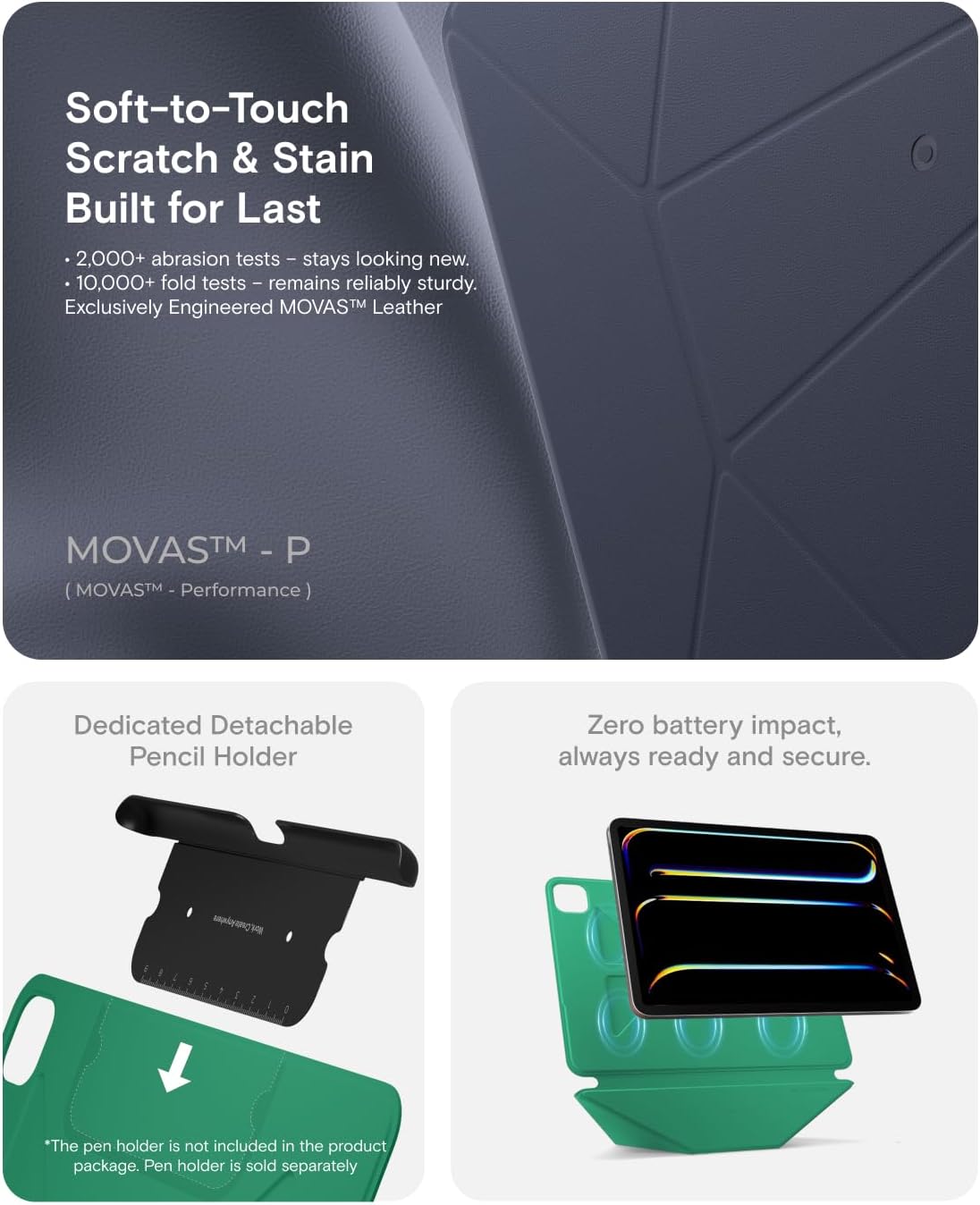 MOFT Slim Tablet Cases Folio Case for iPad Air 13" (M2/M3) / Pro 12.9 DEMO