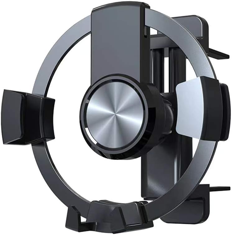 Universal Black Dash-Mounted Phone Holder for Mobile Devices - Secure DEMO