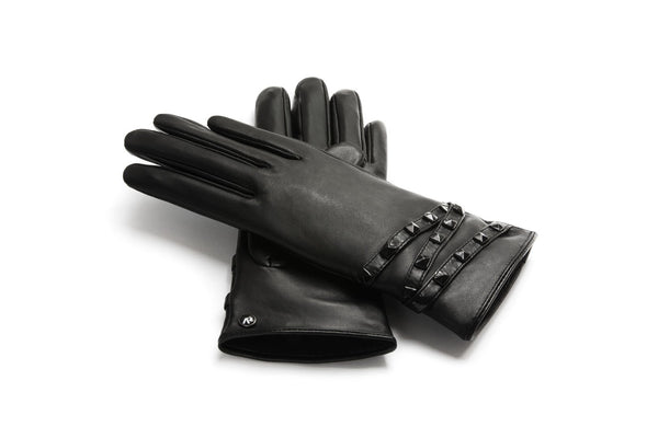 napo Gloves Large Black Cold Weather Touchscreen Leather for Men & Women NEW