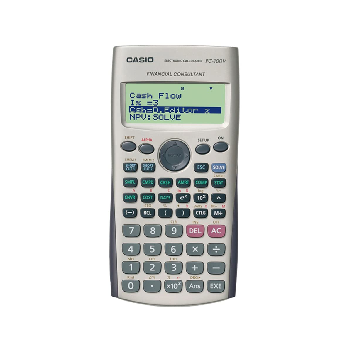 Casio Grey Financial Calculator for Accounting, Office Electronics & More DEMO