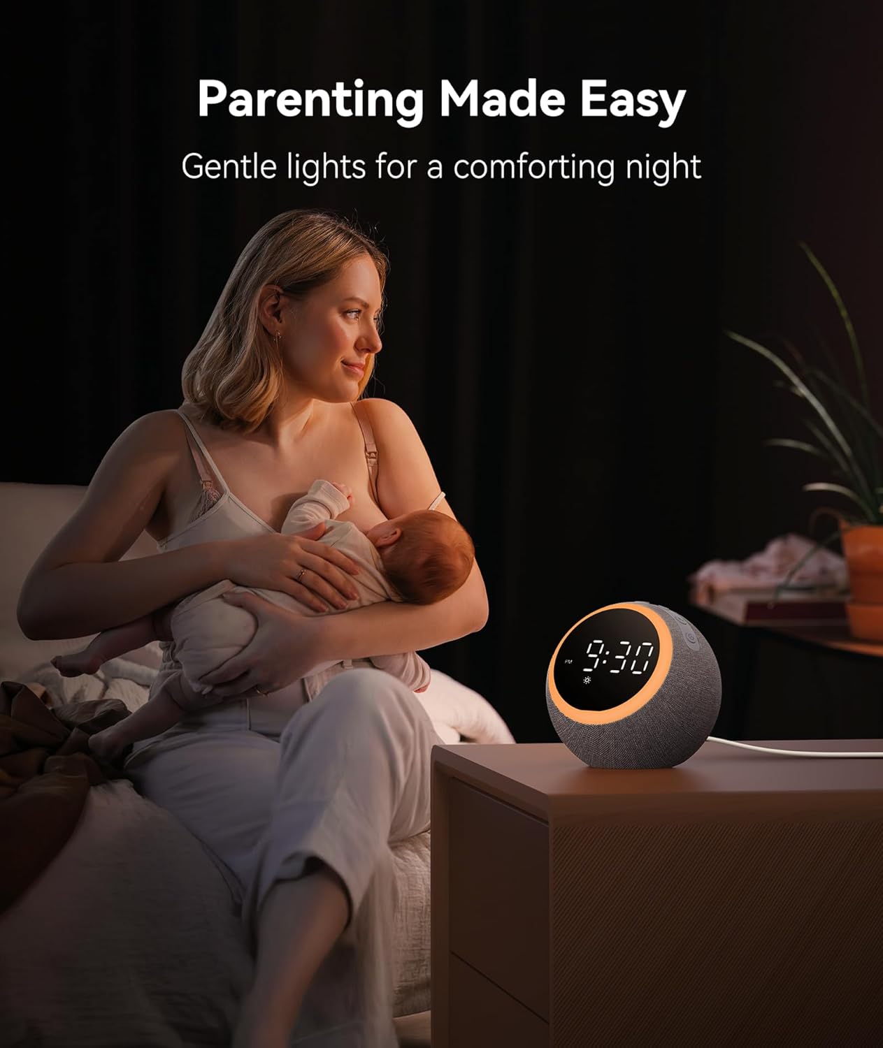 Dreamegg Grey Noise Sound Machine with 25 Soothing Ambient Sounds for Sleep DEMO