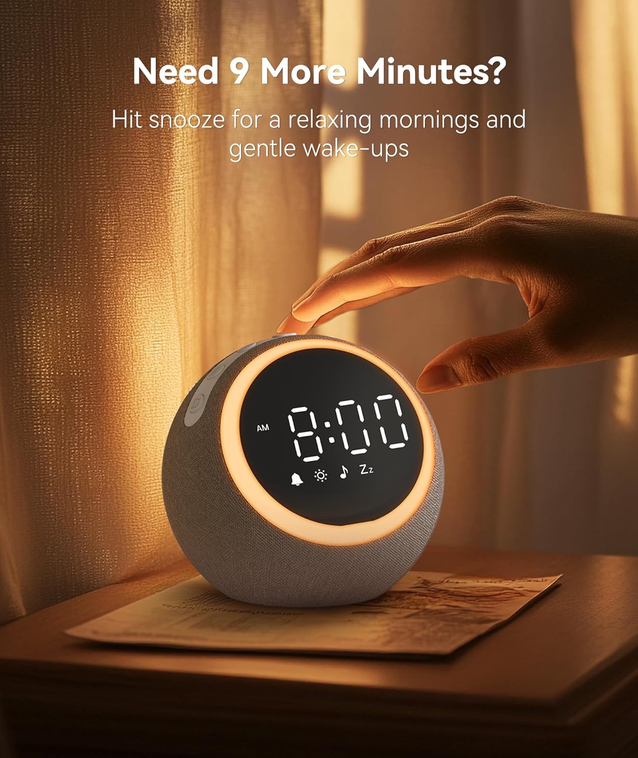 Dreamegg Grey Noise Sound Machine with 25 Soothing Ambient Sounds for Sleep DEMO