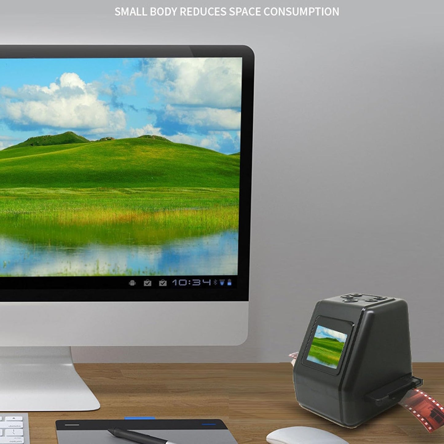 Portable Digital Scanners Film Slide & Negative Scanner with LED Backlight NEW