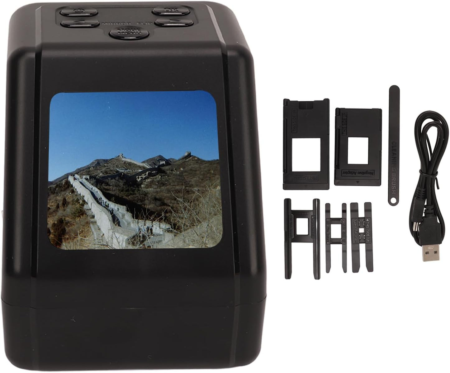 Portable Digital Scanners Film Slide & Negative Scanner with LED Backlight NEW