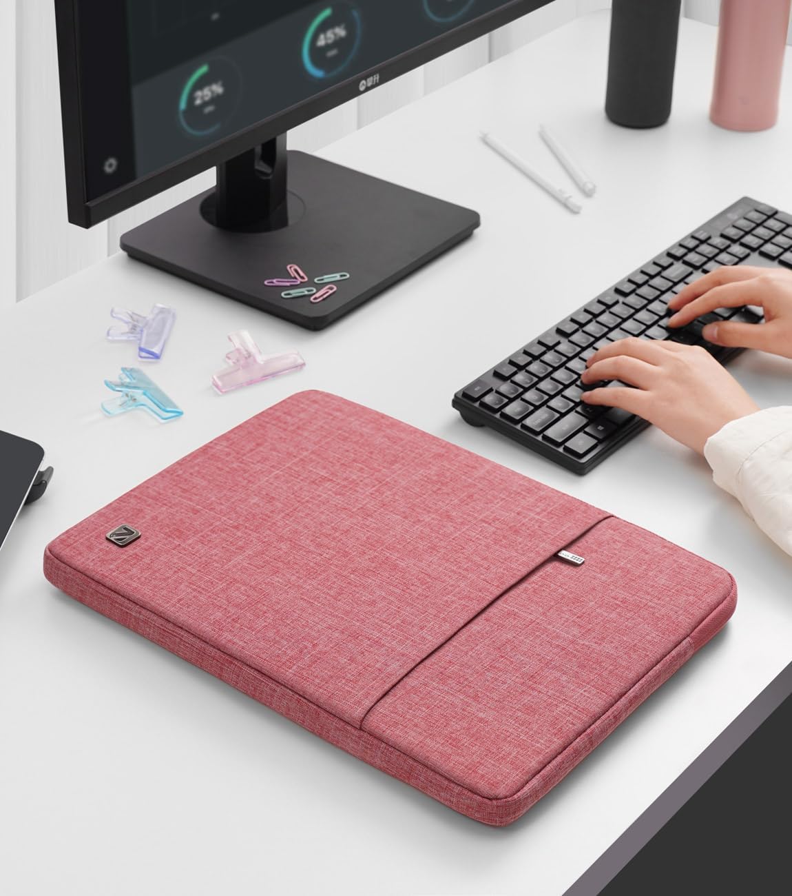 NIDOO 16" Sleeves Waterproof Laptop Sleeve Protective Case Bag for Women & NEW