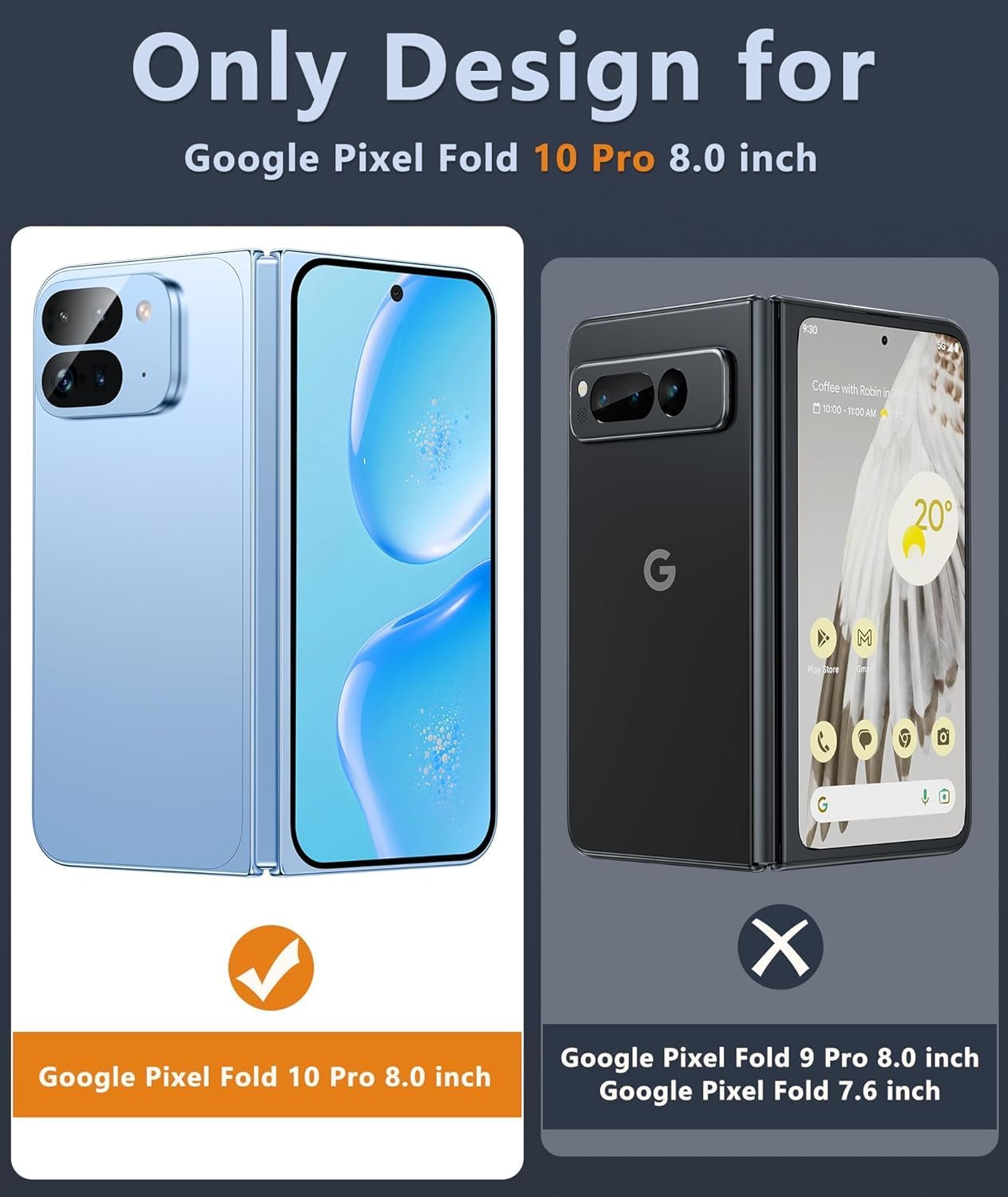 T Tersely Tempered Glass Screen Protector for Google Pixel 10 Pro Clear NEW