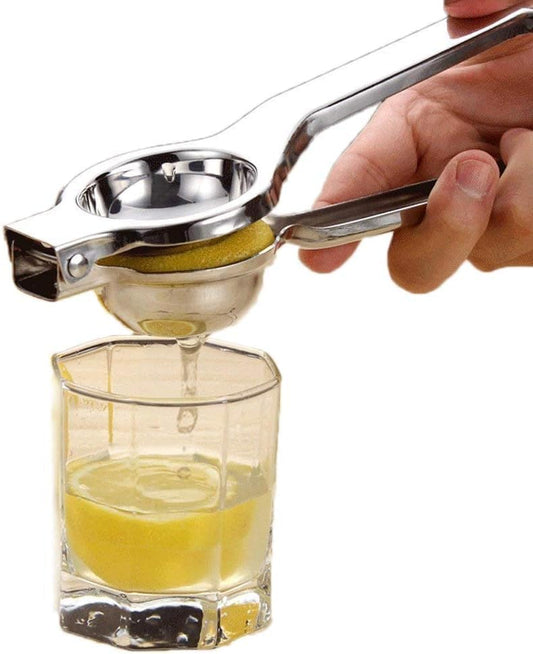 Durable Stainless Steel Manual Lemon Juicer Squeezer, Anti-Rust Kitchen DEMO