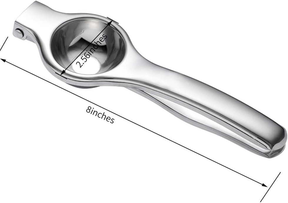 Durable Stainless Steel Manual Lemon Juicer Squeezer, Anti-Rust Kitchen DEMO