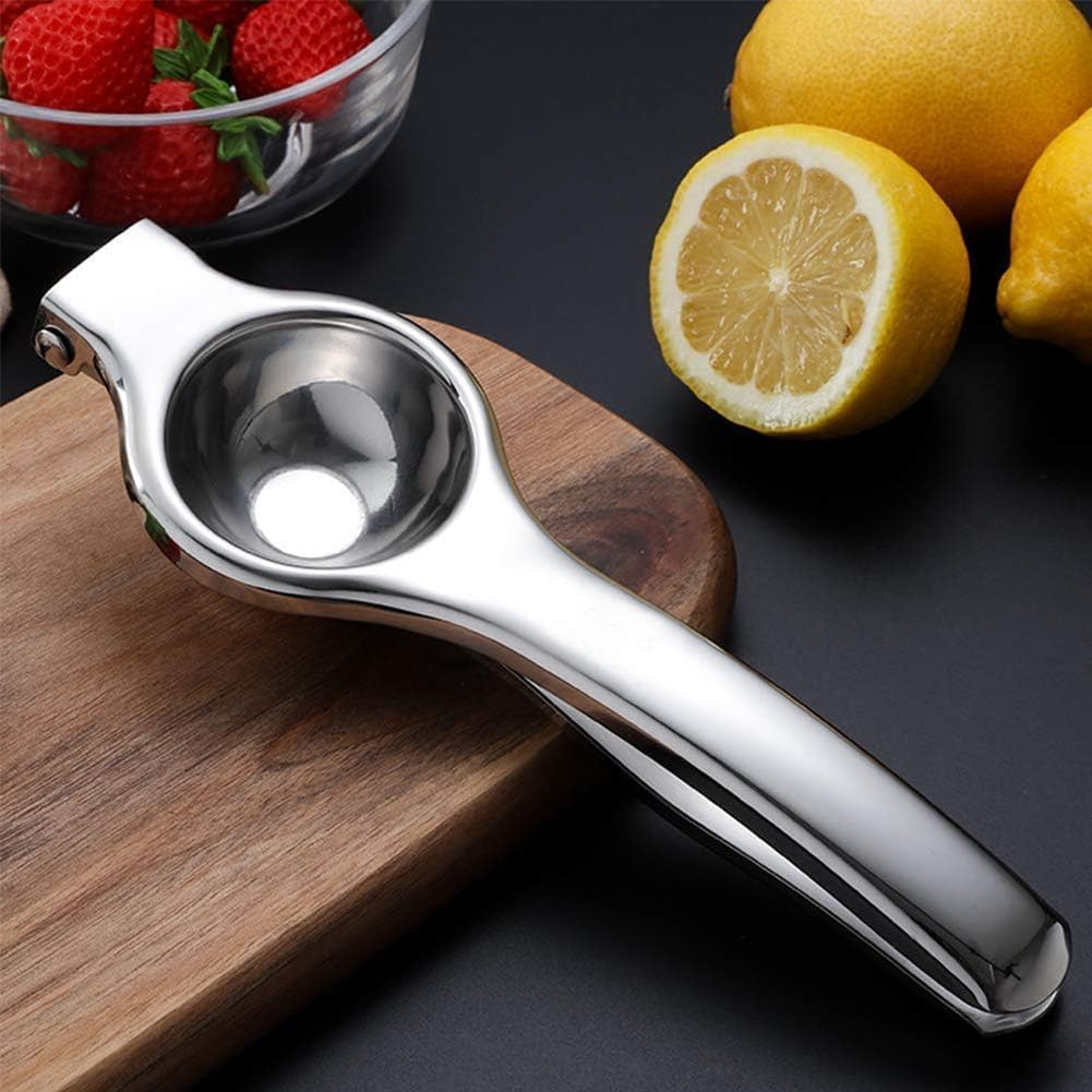 Durable Stainless Steel Manual Lemon Juicer Squeezer, Anti-Rust Kitchen DEMO