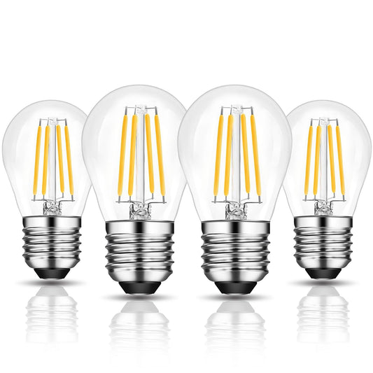 E27 LED LED Bulbs Dimmable Vintage Golf Ball Bulb, 2700K Warm White, 70-76 NEW