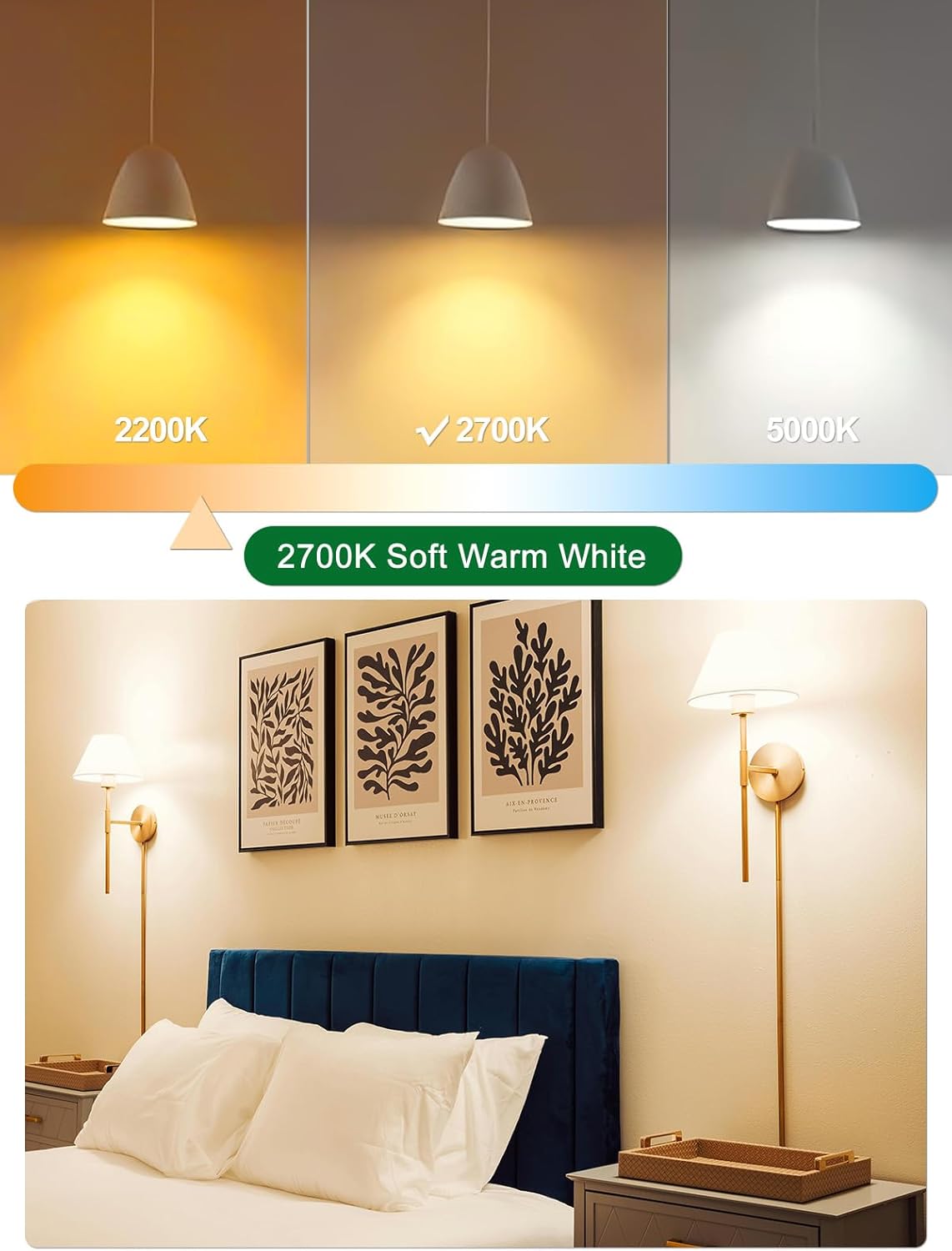 E27 LED LED Bulbs Dimmable Vintage Golf Ball Bulb, 2700K Warm White, 70-76 NEW
