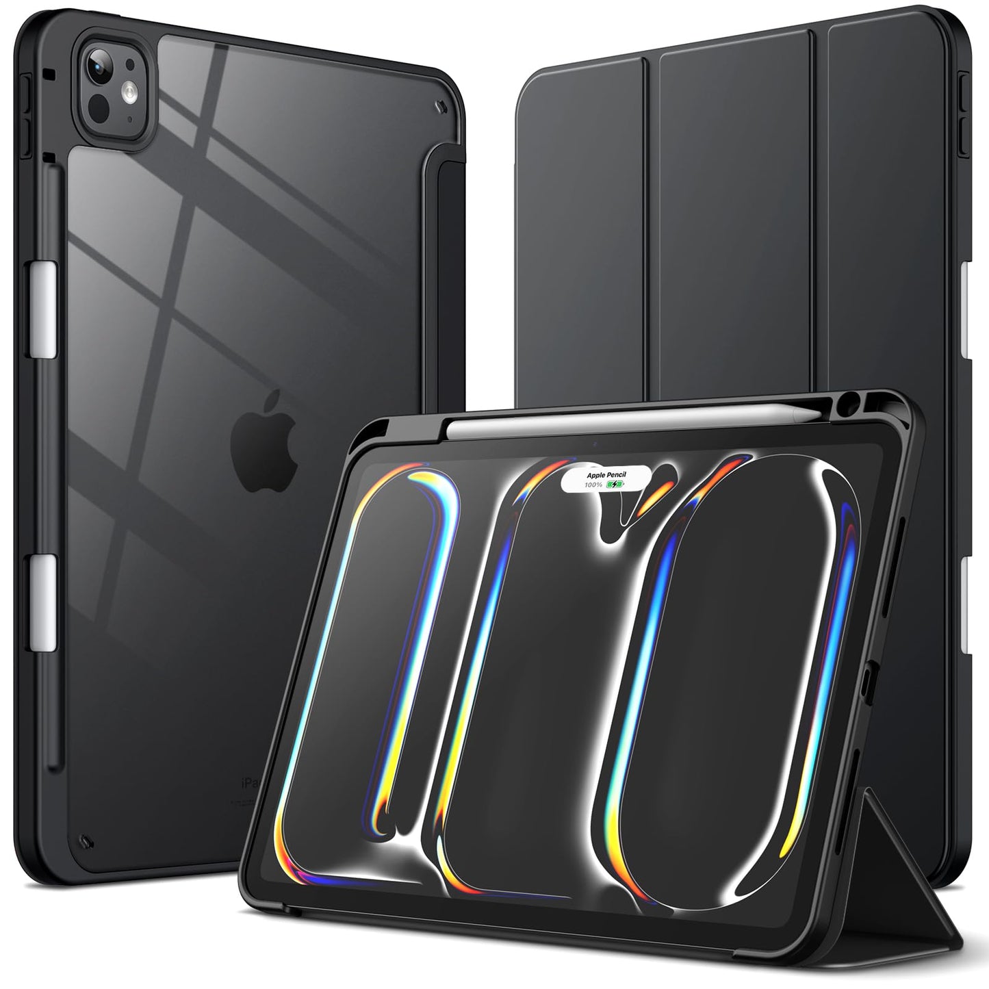 JETech Black Tablet Case for iPad Pro 11-Inch 5th & 6th Gen, Protective DEMO