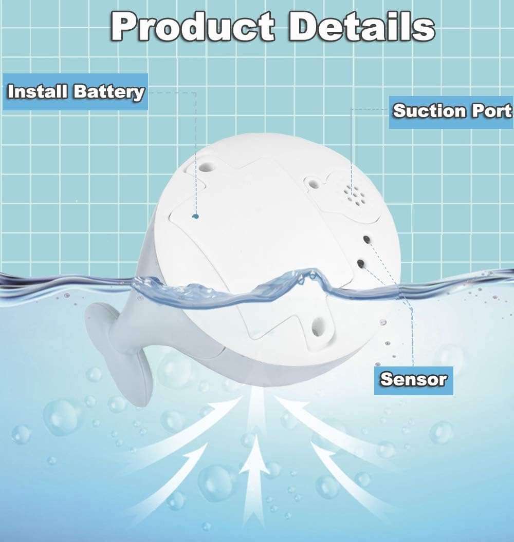 Automatic Water Spray Bath Toy with LED Lights Induction Sprinkler Grey DEMO