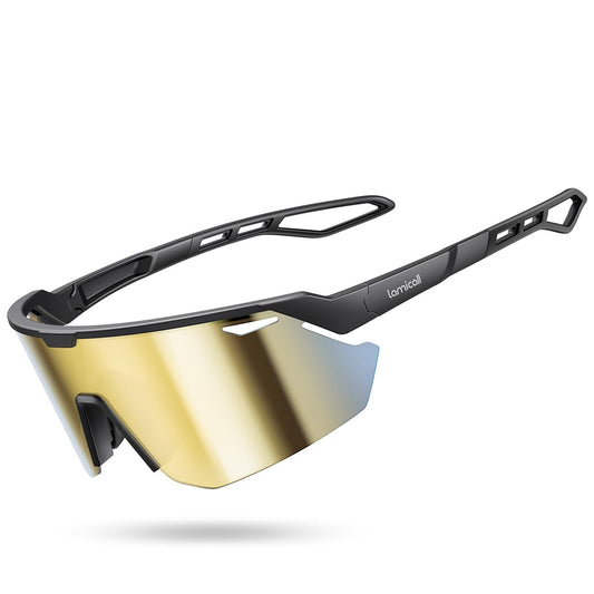 Lamicall Polarized Glasses Sports Sunglasses for Men & Women, UV400 NEW