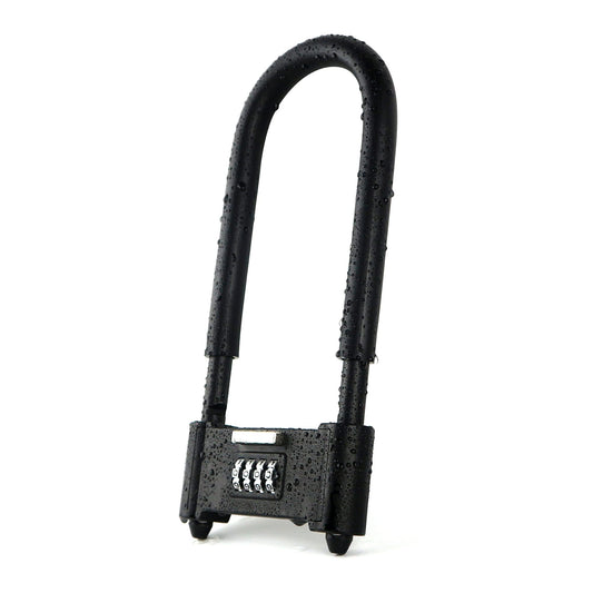 Heavy Duty Large Combination Padlock 10.43x4.52 Inch Secure Black Lock Size NEW