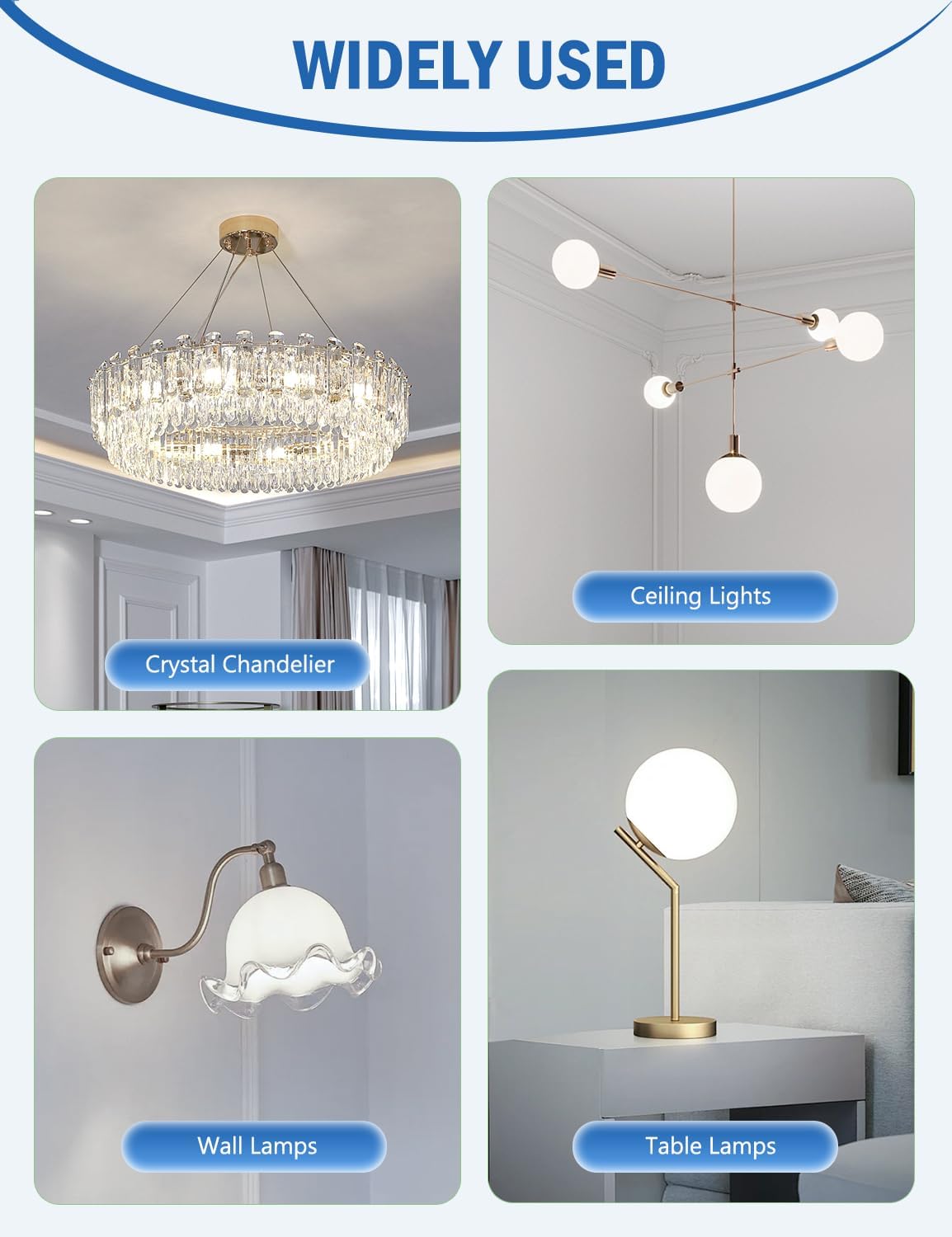 LED Bulbs Daylight White 3W 350LM 6000K Equivalent for Home Lighting NEW