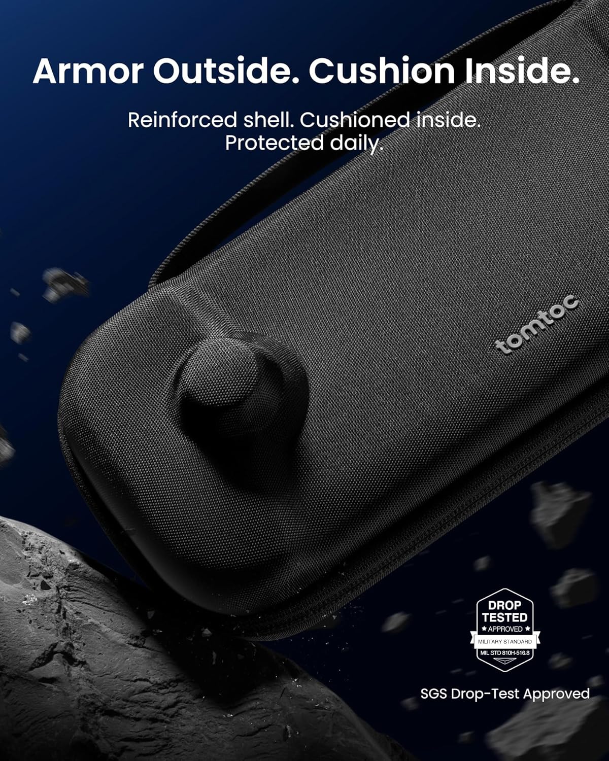tomtoc Protective Console Cases Carrying Case for PS5 Portal Remote Player NEW