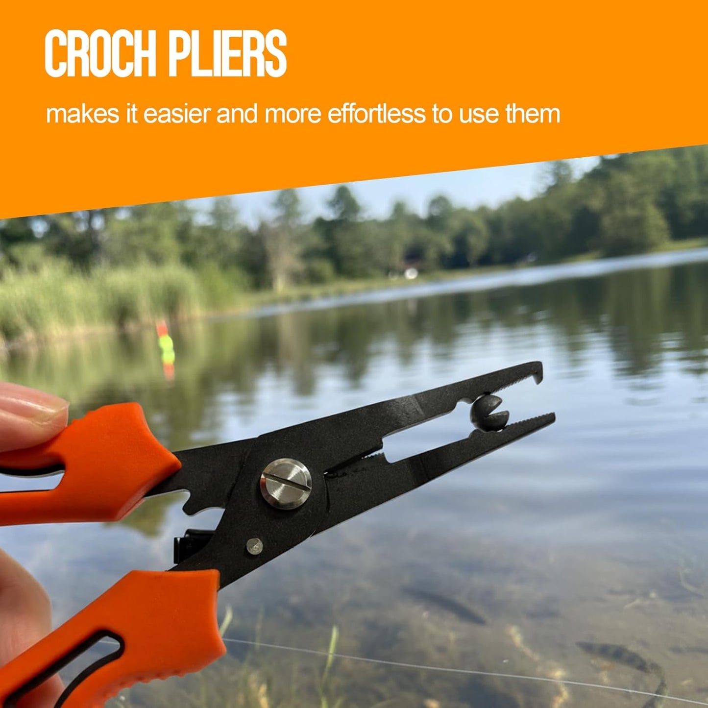 croch Metal Sinkers & Weights Variety Set - Normal Size Fishing Tackle NEW
