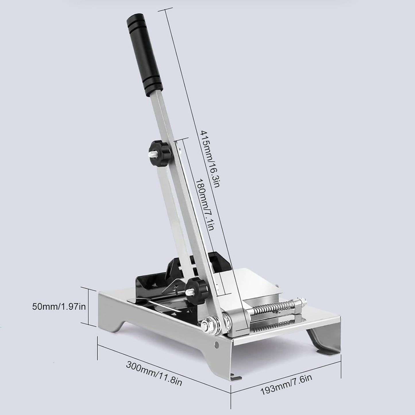 Versatile Stainless Mandolines Steel Mandoline Slicer with Labor-Saving DEMO