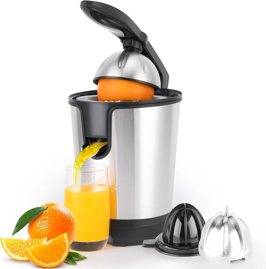 SOKANY Citrus Juicers Juicer 350W 15000rpm Auto-Off Dishwasher Safe Silver DEMO