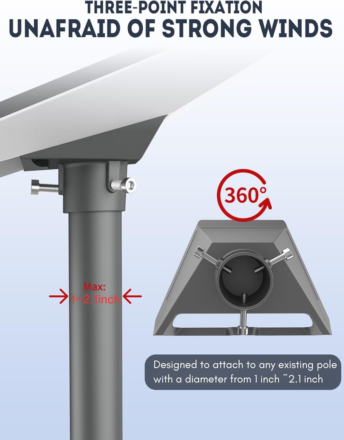 Daqa Starlink Gen3 Grey Mount Pole Adapter Kit - Internet Connectivity DEMO