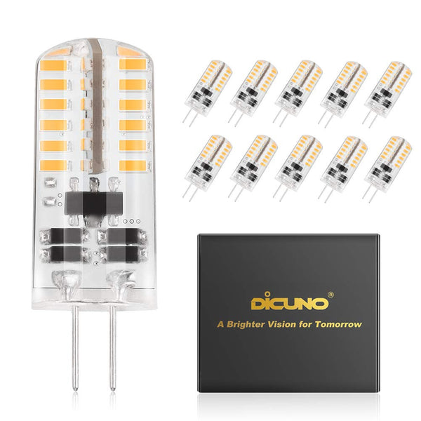 DiCUNO 3W LED Bulbs LED Bulb, 230 Lumen, Warm White 3000K, E26 Base, DEMO