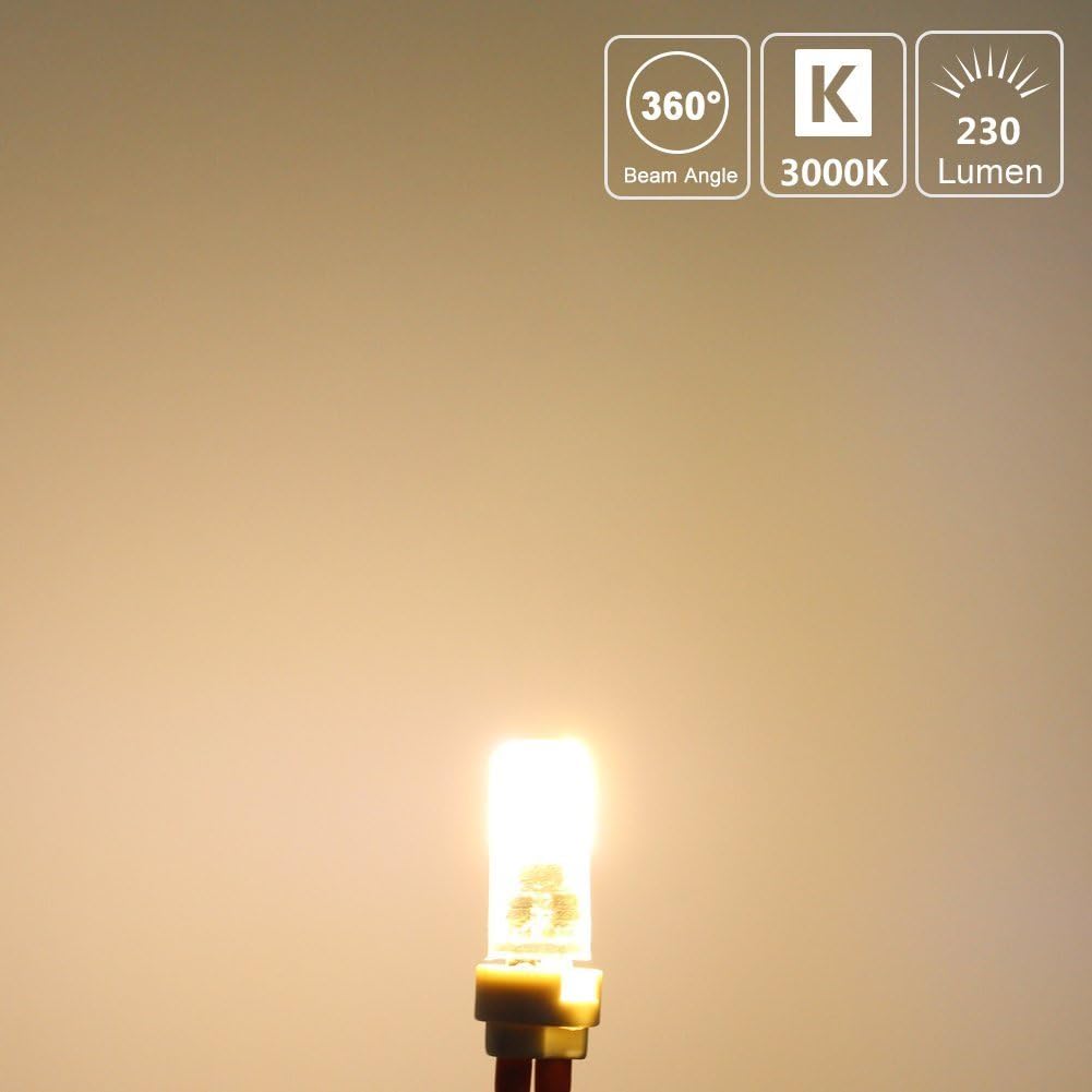 DiCUNO 3W LED Bulbs LED Bulb, 230 Lumen, Warm White 3000K, E26 Base, DEMO