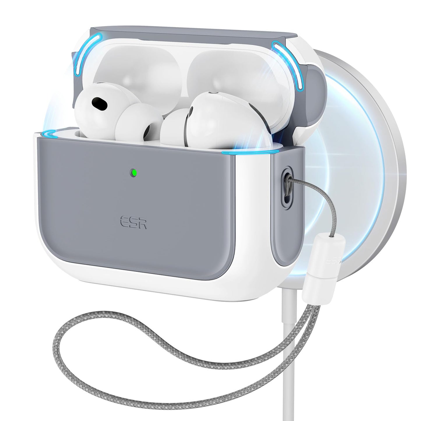 ESR Slim Earphone Cases Wireless Charging Case for Apple AirPods Pro 3 in DEMO