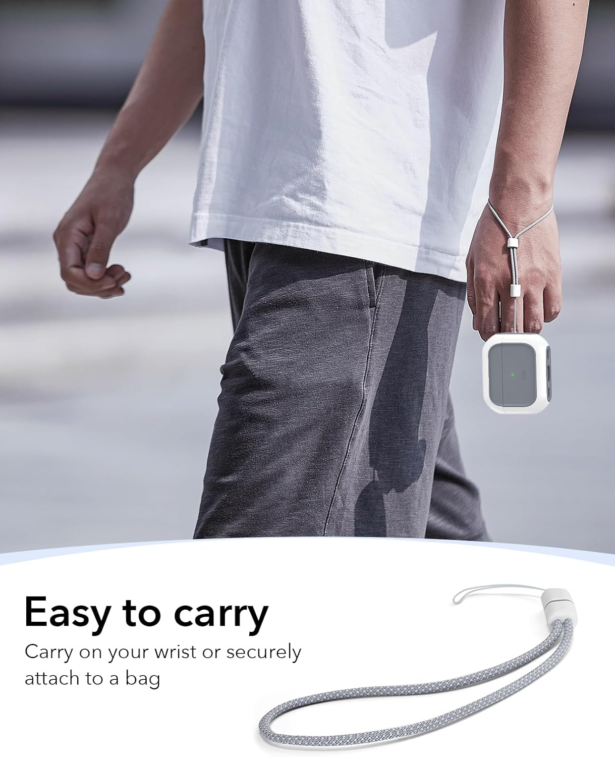 ESR Slim Earphone Cases Wireless Charging Case for Apple AirPods Pro 3 in DEMO