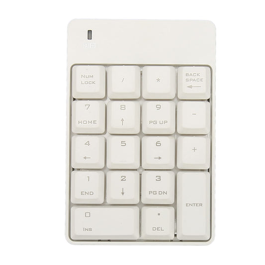 MCSaite Wireless Gaming Keyboard Numeric Keypad 18 Keys USB Number Pad NEW