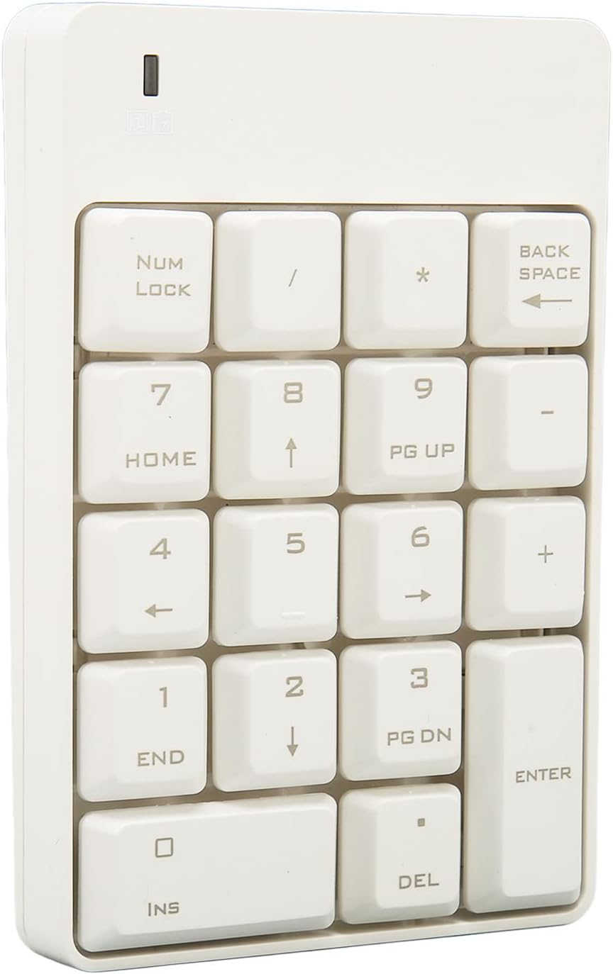 MCSaite Wireless Gaming Keyboard Numeric Keypad 18 Keys USB Number Pad NEW