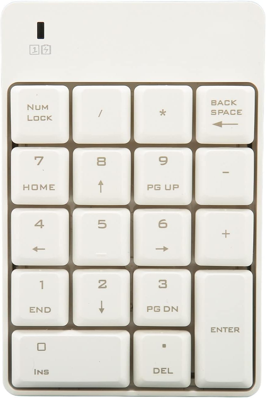 MCSaite Wireless Gaming Keyboard Numeric Keypad 18 Keys USB Number Pad NEW