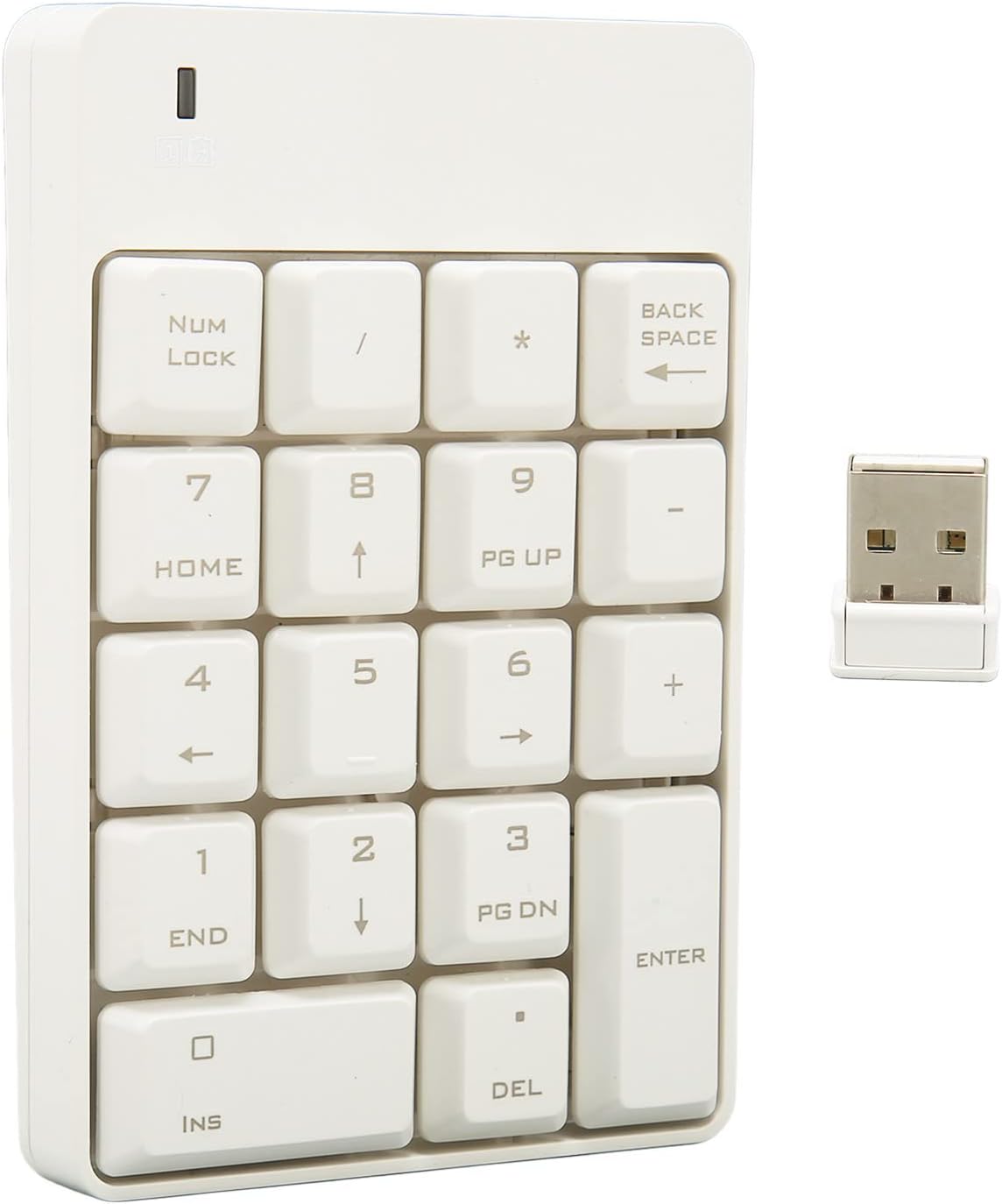 MCSaite Wireless Gaming Keyboard Numeric Keypad 18 Keys USB Number Pad NEW
