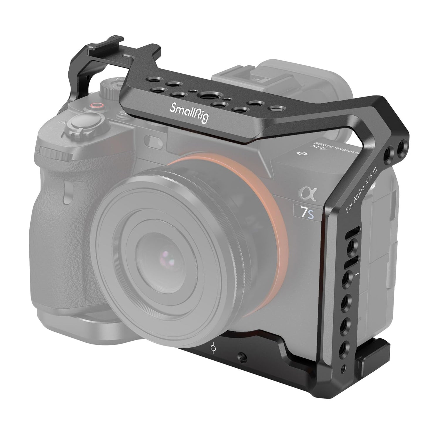 SMALLRIG Black Camera Cage Stabilizer for Sony Alpha 7S III DSLR - NEW