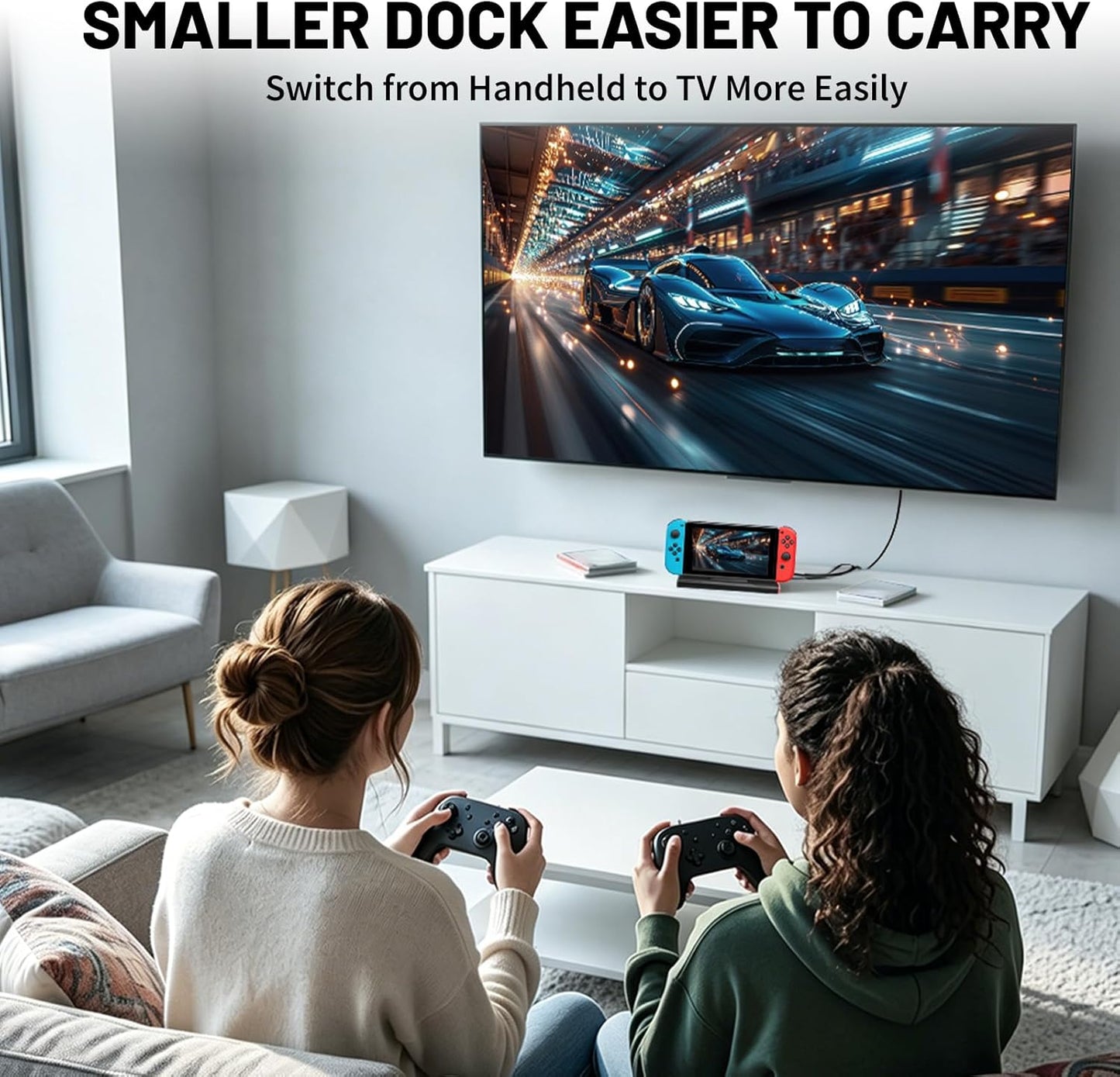 Portable TV Gaming Accessories Docking Station with 4K HDMI, 3 USB 3.0 DEMO