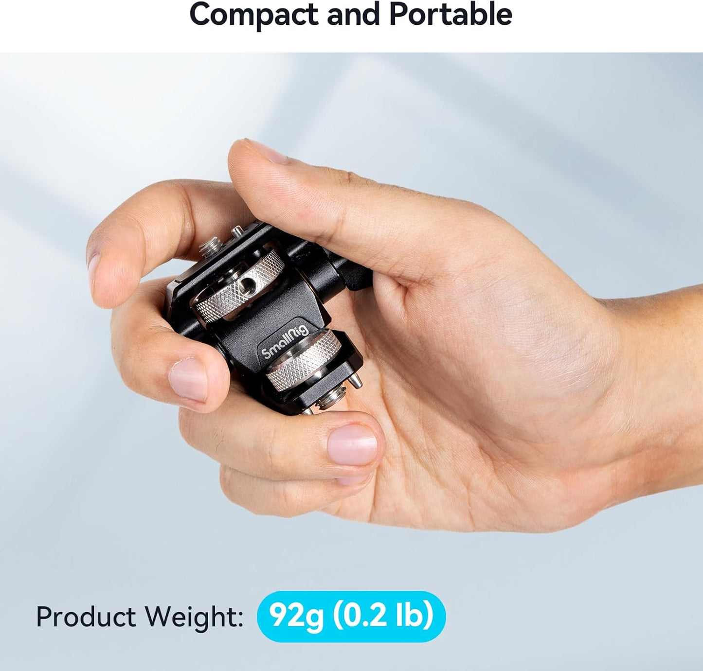 SMALLRIG 360° Camera Accessories Swivel and 180° Tilt Adjustable Monitor NEW