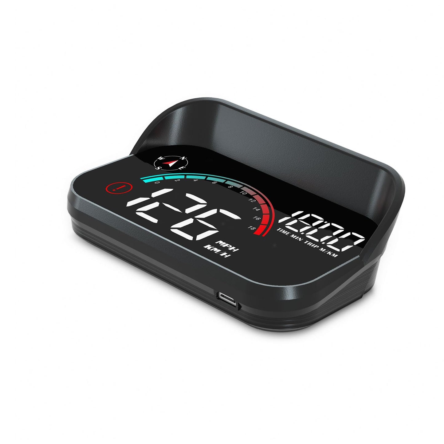 Black Digital Speedometers Speedometer Projector Windshield Display for DEMO